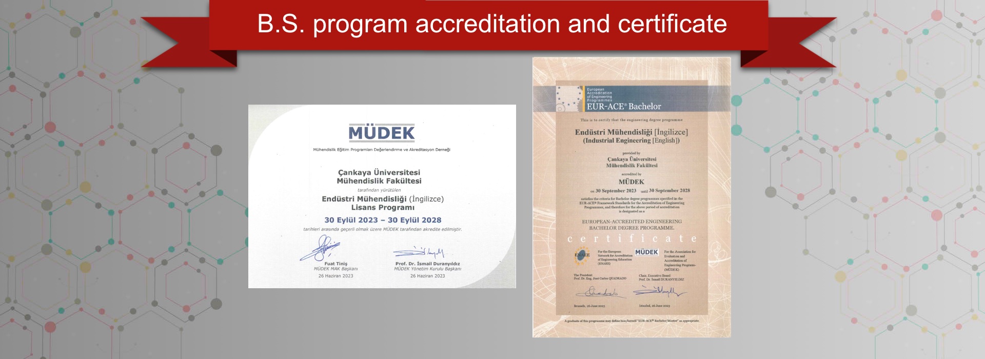 MÜDEK accreditation