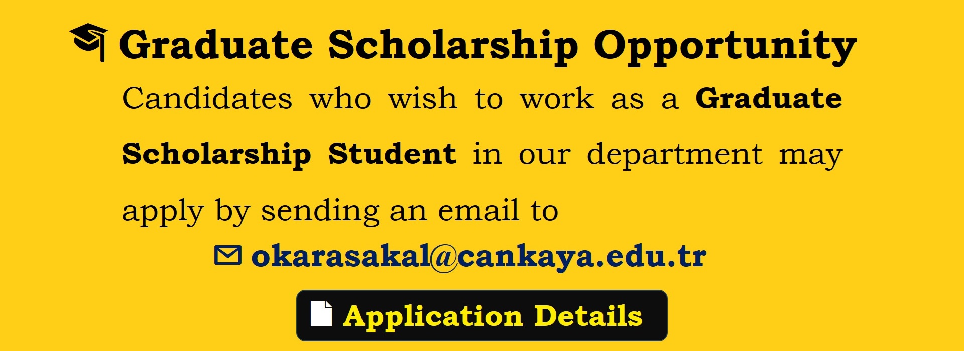 Graduation Scholarship